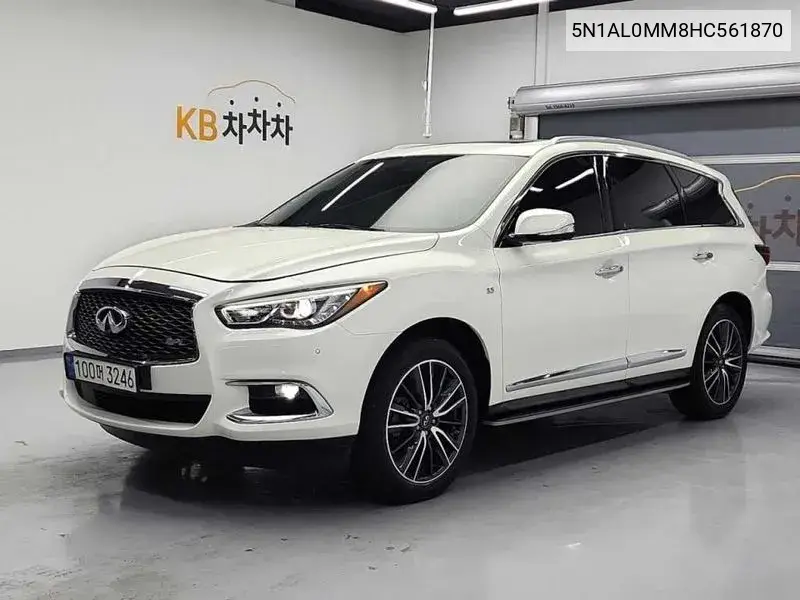 Qx60 3.5 Awd VIN: 5N1AL0MM8HC561870 Lot: 38947331