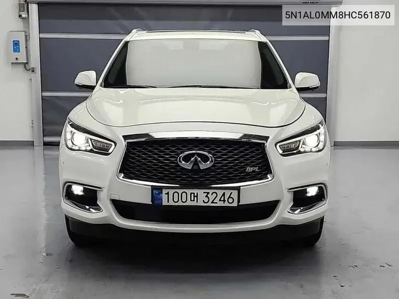 Qx60 3.5 Awd VIN: 5N1AL0MM8HC561870 Lot: 38947331