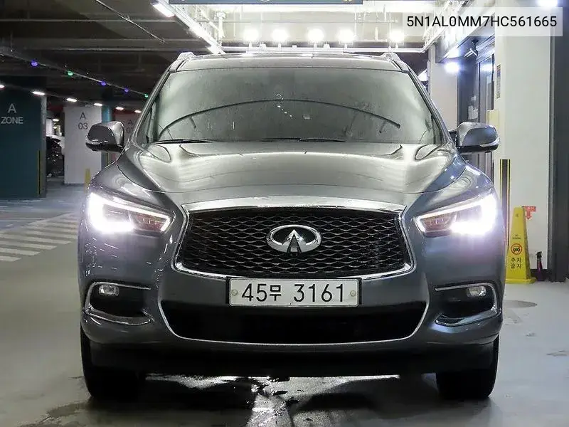 Qx60 3.5 Awd VIN: 5N1AL0MM7HC561665 Lot: 38973789