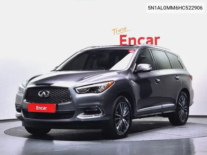 Qx60 3.5 Awd VIN: 5N1AL0MM6HC522906 Lot: 39595197