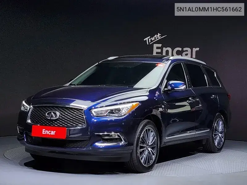 Qx60 3.5 Awd VIN: 5N1AL0MM1HC561662 Lot: 39627203