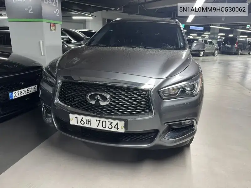 Qx60 3.5 Awd VIN: 5N1AL0MM9HC530062 Lot: 39828042