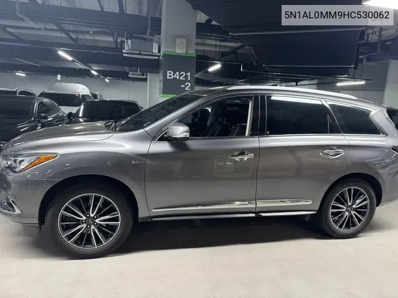 Qx60 3.5 Awd VIN: 5N1AL0MM9HC530062 Lot: 39828042