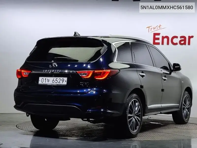 Qx60 3.5 Awd VIN: 5N1AL0MMXHC561580 Lot: 39920401