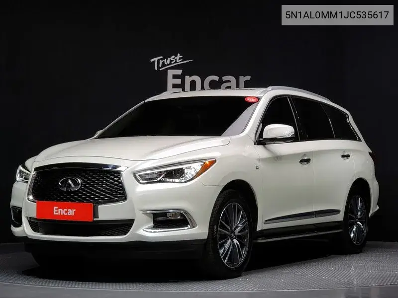 Qx60 3.5 Awd VIN: 5N1AL0MM1JC535617 Lot: 39348346
