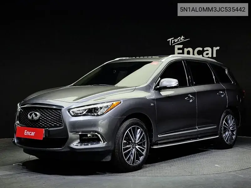 Qx60 3.5 Awd VIN: 5N1AL0MM3JC535442 Lot: 39357119