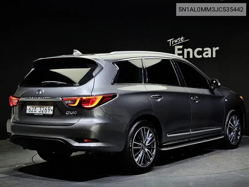 Qx60 3.5 Awd VIN: 5N1AL0MM3JC535442 Lot: 39357119
