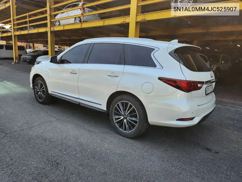 Qx60 3.5 VIN: 5N1AL0MM4JC525907 Lot: 39532265