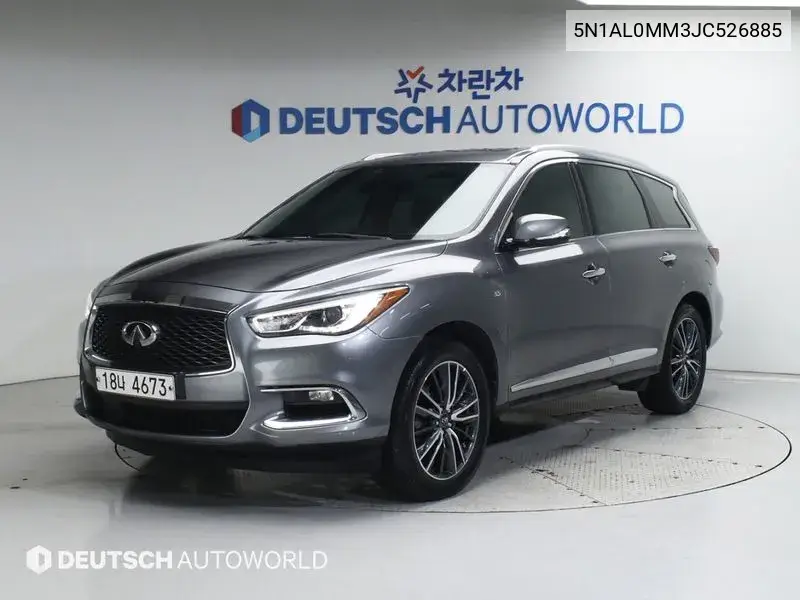 Qx60 3.5 Awd VIN: 5N1AL0MM3JC526885 Lot: 39874072