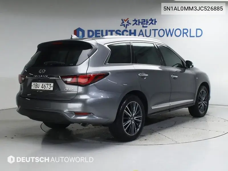 Qx60 3.5 Awd VIN: 5N1AL0MM3JC526885 Lot: 39874072