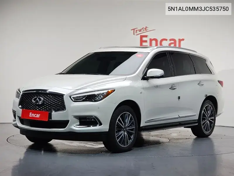 Qx60 3.5 Awd VIN: 5N1AL0MM3JC535750 Lot: 39878098