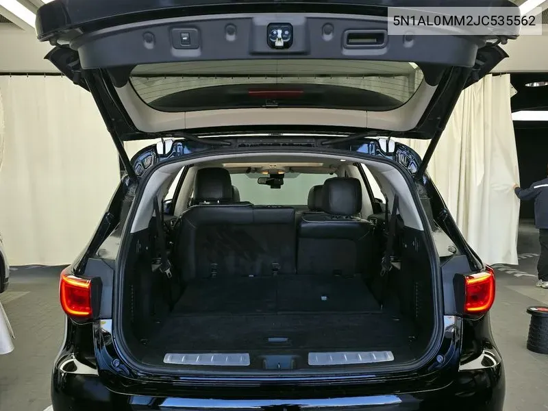 Qx60 3.5 Awd VIN: 5N1AL0MM2JC535562 Lot: 38632824