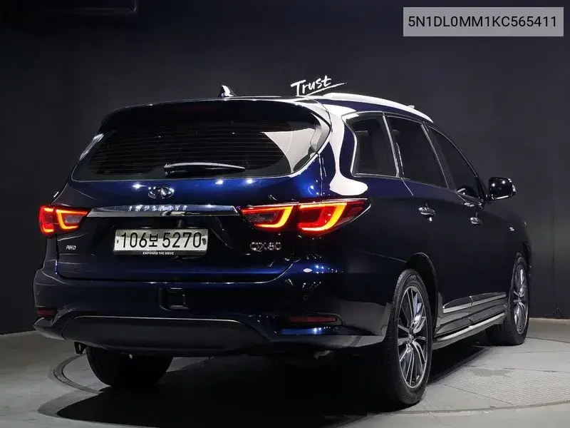 Qx60 3.5 Awd VIN: 5N1DL0MM1KC565411 Lot: 40158173