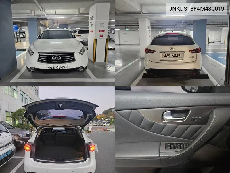 Qx70 3.0D Awd VIN: JNKDS18F4M480019 Lot: 38480460