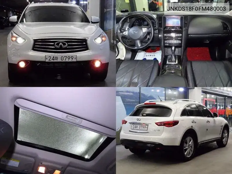 Qx70 3.0D Awd VIN: JNKDS18F0FM480003 Lot: 39401460
