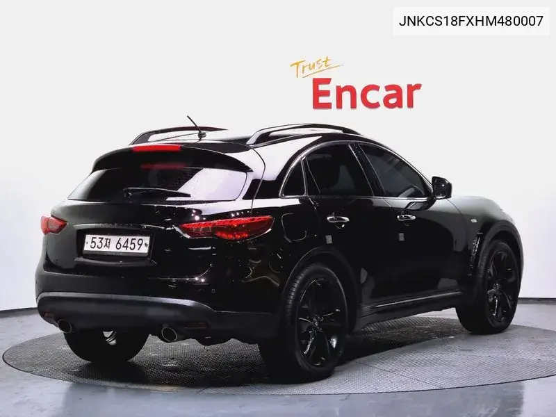 Qx70 3.7 Awd Special Edition VIN: JNKCS18FXHM480007 Lot: 39135476