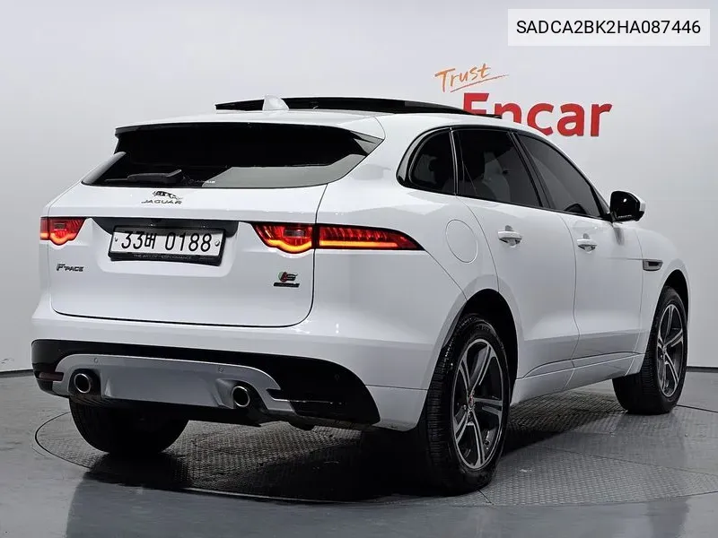 F-Pace30D S VIN: SADCA2BK2HA087446 Lot: 37502200