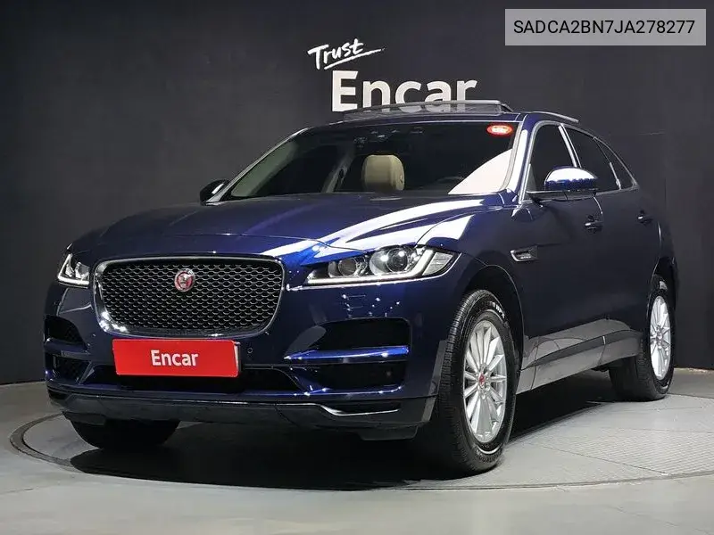 F-Pace 20D Prestige VIN: SADCA2BN7JA278277 Lot: 39138804