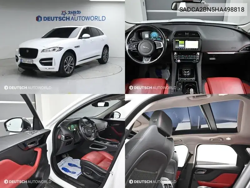 F-Pace 20D R-Sport VIN: SADCA2BN5HA498818 Lot: 39641063