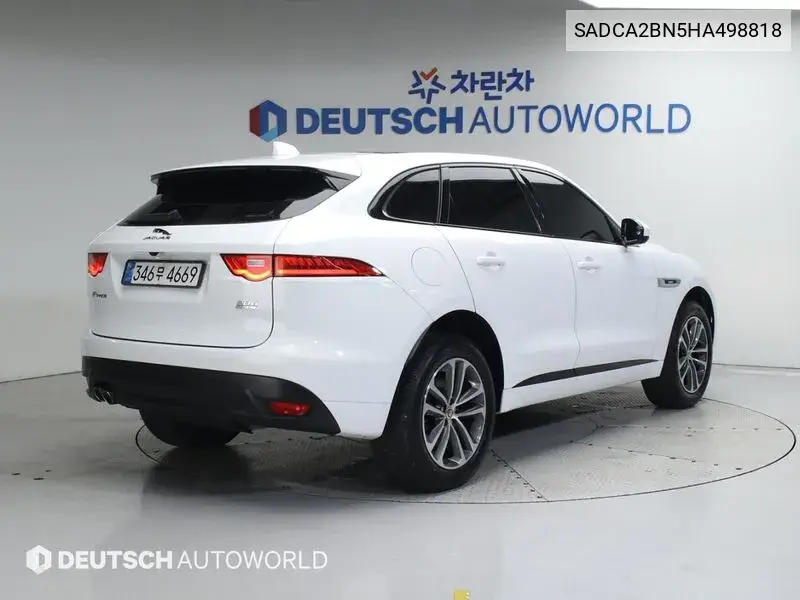 F-Pace 20D R-Sport VIN: SADCA2BN5HA498818 Lot: 39641063