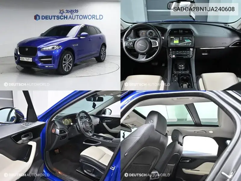 F-Pace 20D R-Sport VIN: SADCA2BN1JA240608 Lot: 39831149