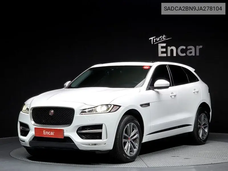 F-Pace 20D R-Sport VIN: SADCA2BN9JA278104 Lot: 38987001