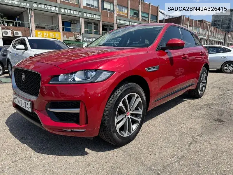 F-Pace 20D R-Sport VIN: SADCA2BN4JA326415 Lot: 39471529