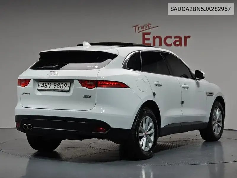 F-Pace 20D Portfolio VIN: SADCA2BN5JA282957 Lot: 39535436