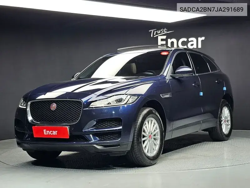 F-Pace 20D Prestige VIN: SADCA2BN7JA291689 Lot: 40034608