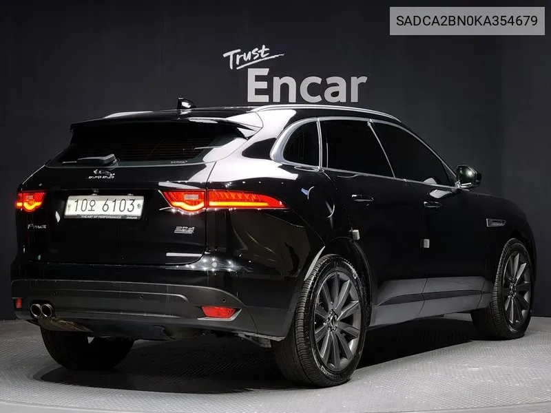F-Pace20D Prestige VIN: SADCA2BN0KA354679 Lot: 38773417