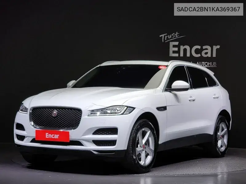 F-Pace 20D Prestige VIN: SADCA2BN1KA369367 Lot: 39465089