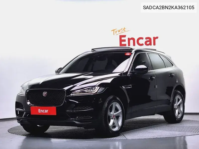 F-Pace 20D Prestige VIN: SADCA2BN2KA362105 Lot: 39574339