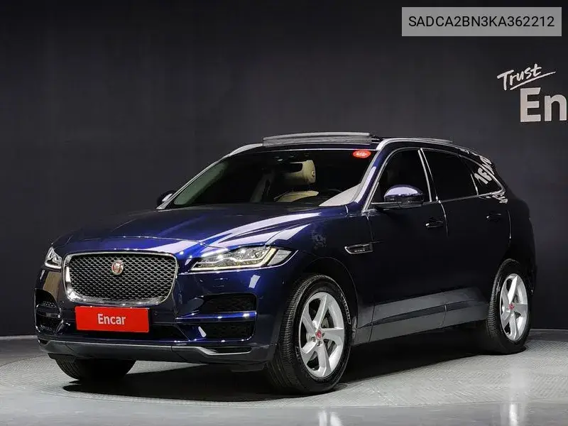 F-Pace 20D Prestige VIN: SADCA2BN3KA362212 Lot: 39655113
