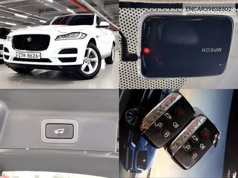 F-Pace 20D Prestige VIN: ENCAR39838502 Lot: 39838502