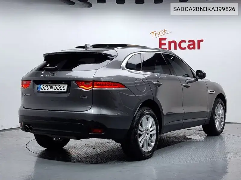 F-Pace 20D Portfolio VIN: SADCA2BN3KA399826 Lot: 39939349