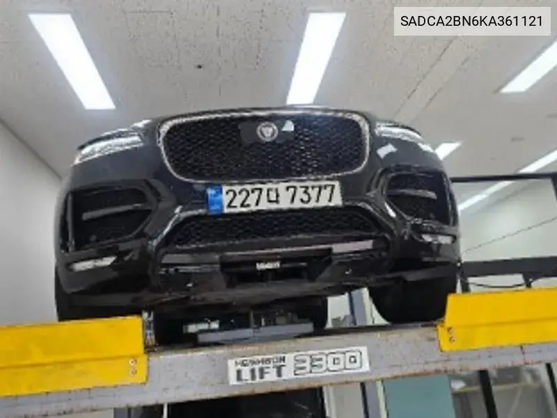 F-Pace 20D R-Sport VIN: SADCA2BN6KA361121 Lot: 40025751