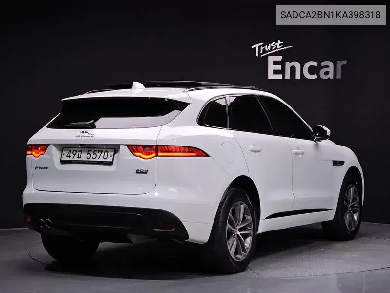 F-Pace 20D R-Sport VIN: SADCA2BN1KA398318 Lot: 40063822