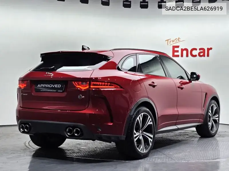 F-Pace 5.0 Svr VIN: SADCA2BE5LA626919 Lot: 38948556
