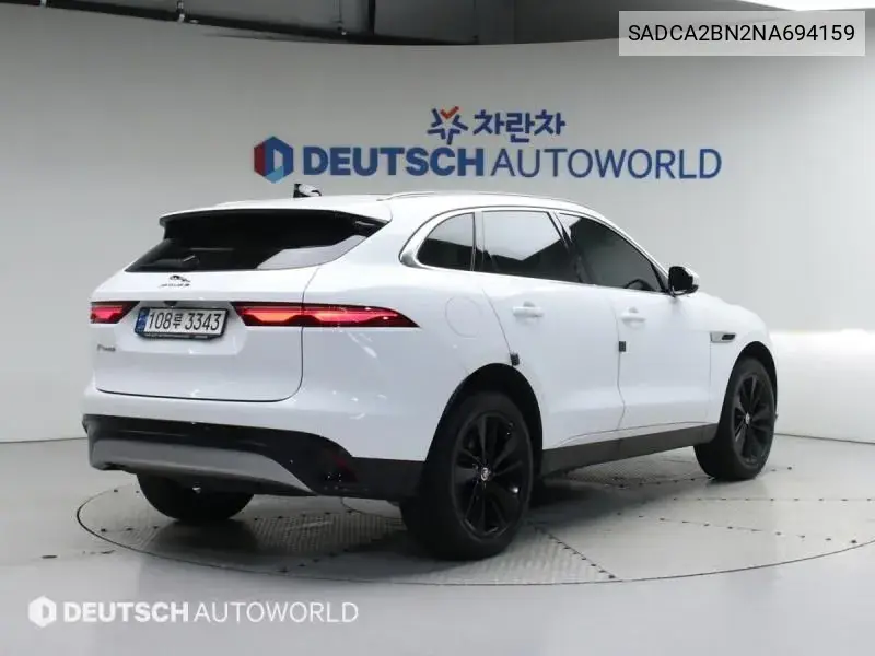 F-Pace D200 Se VIN: SADCA2BN2NA694159 Lot: 39934082
