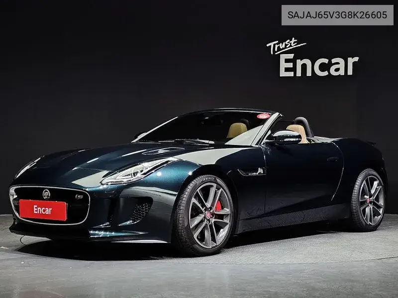 F-Type 3.0 S Convertible Awd X152 VIN: SAJAJ65V3G8K26605 Lot: 39553817