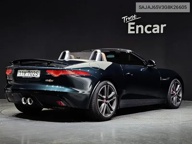 F-Type 3.0 S Convertible Awd X152 VIN: SAJAJ65V3G8K26605 Lot: 39553817