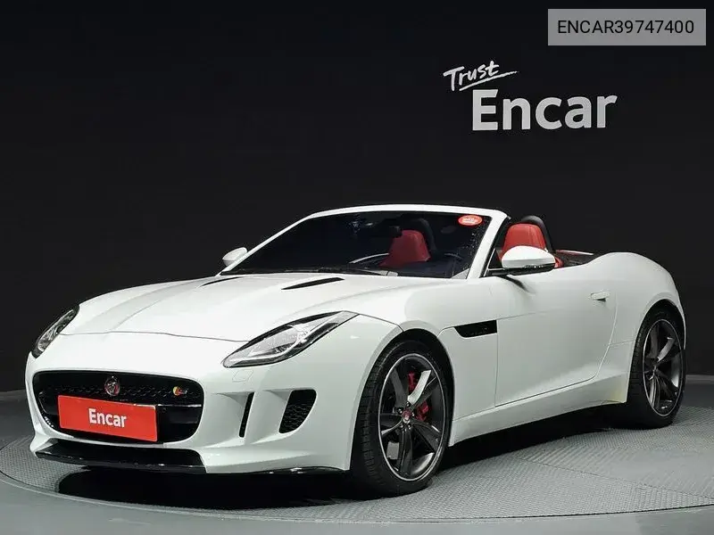 F-Type 3.0 S Converter Blue X152 VIN: ENCAR39747400 Lot: 39747400