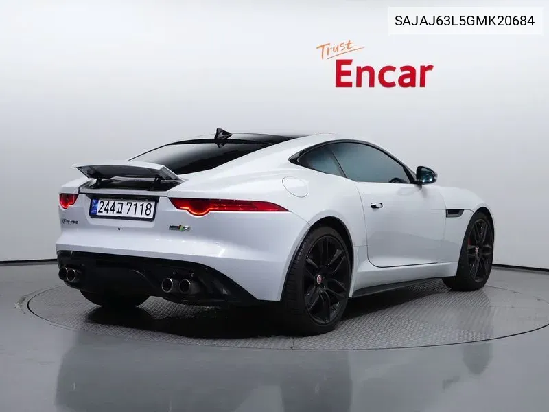 F-Type 5.0 R Coupe Awd X152 VIN: SAJAJ63L5GMK20684 Lot: 37680708