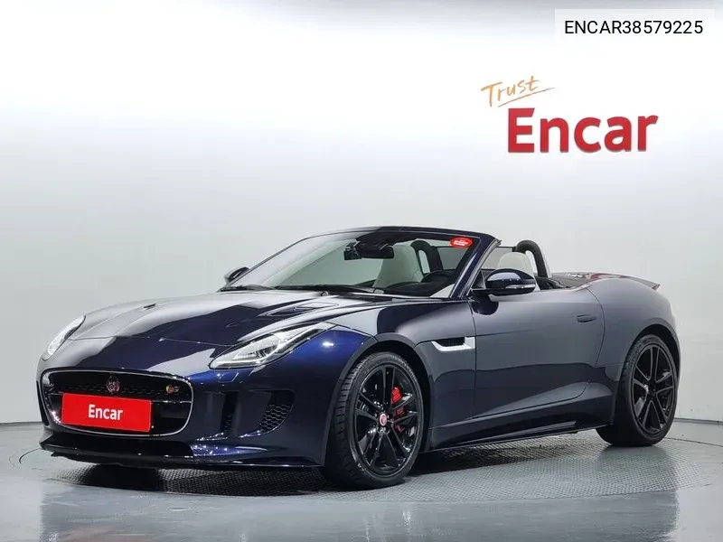 F-Type 3.0 S Converter Blue X152 VIN: SAJAJ65V2G8K29947 Lot: 38579225