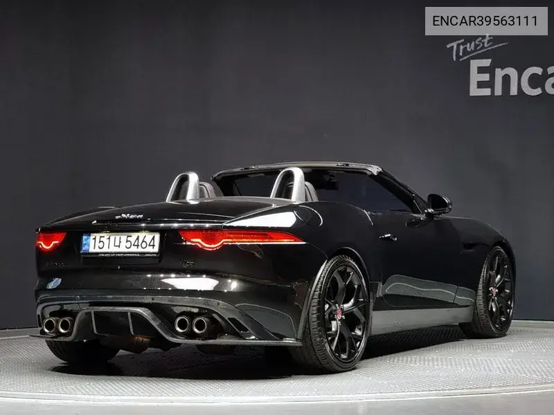 F-Type 3.0 Convertible X152 VIN: ENCAR39563111 Lot: 39563111