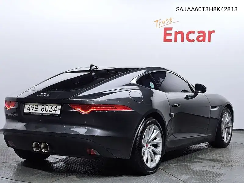 F-Type 3.0 Coupe X152 VIN: SAJAA60T3H8K42813 Lot: 39592927