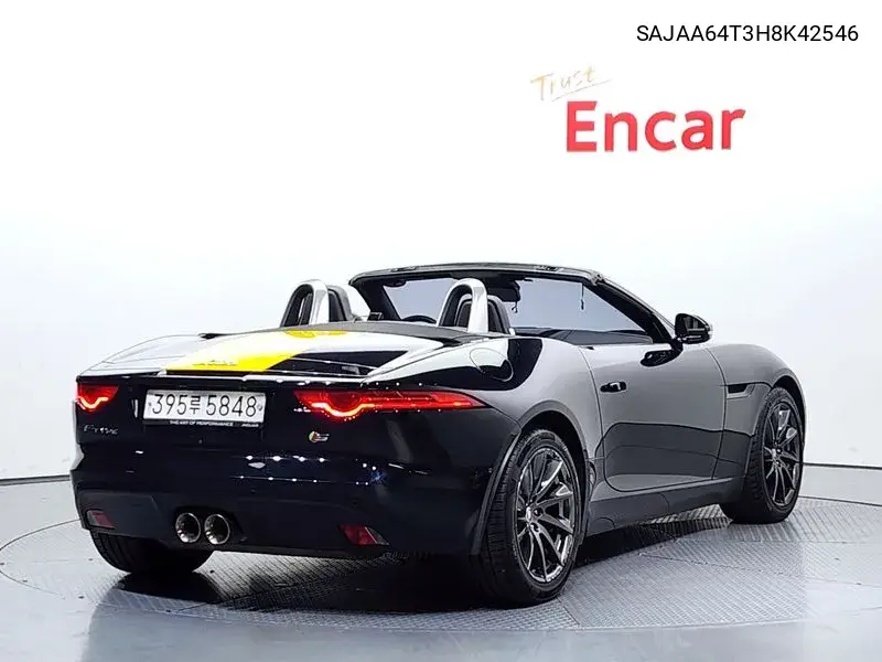 F-Type 3.0 Convertible X152 VIN: SAJAA64T3H8K42546 Lot: 39655583