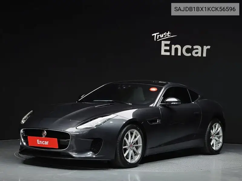 F-Type P300 Coupe X152 VIN: SAJDB1BX1KCK56596 Lot: 40015981
