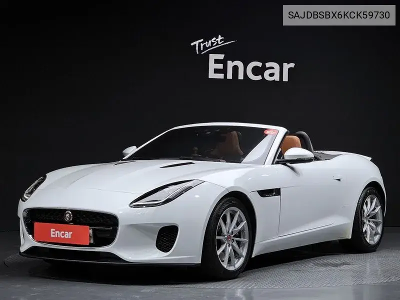 F-Type P300 Converter Blue X152 VIN: SAJDBSBX6KCK59730 Lot: 40027766