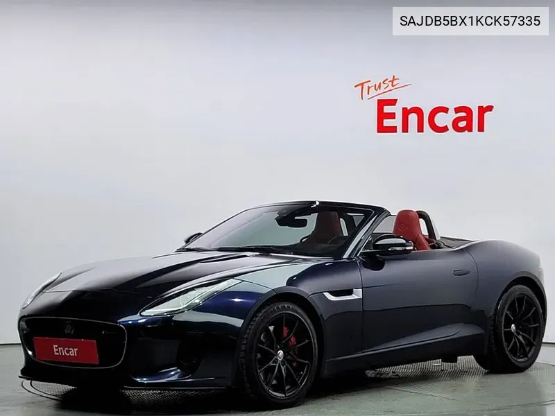 F-Type P300 Converter Blue X152 VIN: SAJDB5BX1KCK57335 Lot: 37157520